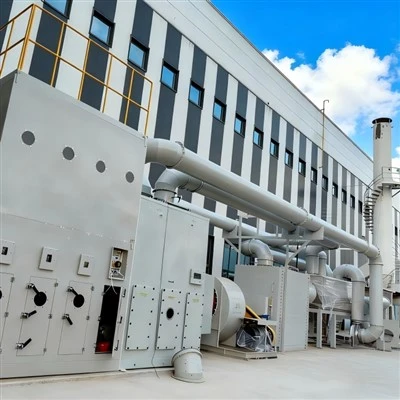 Zeolit Rotor + Katalitik Oksitleyici (CO) Sistemi